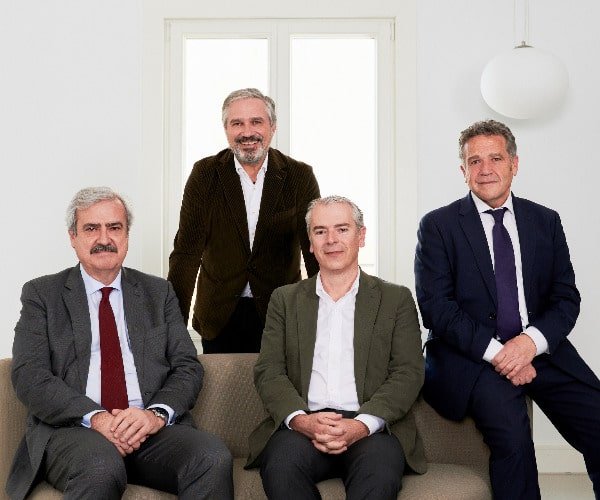 José Luis Peñaranda, Santiago Mediano, (managing partner), José Ignacio Juárez and Carlos Aguirre de Cárcer